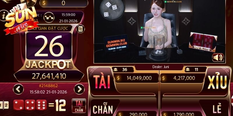 Tài Xỉu Livestream Sunwin – Giải Trí Sôi Động, Bùng Nổ 2 Thời gian đặt cược giới hạn đảm bảo công bằng